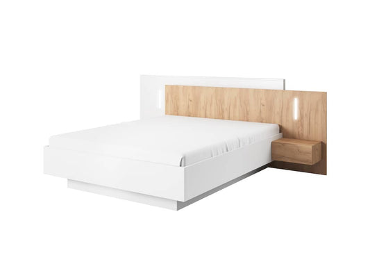 Stockholm Ottoman Bed with Bedside Tables [EU King] Archie's Place