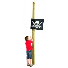Flag hoist kit with flag