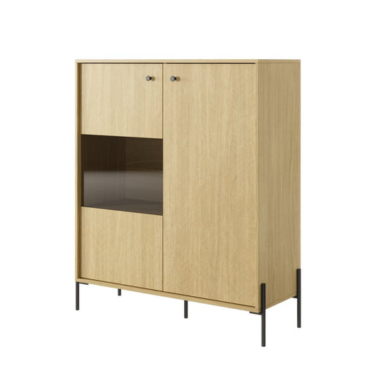 Scandi Display Cabinet 107cm Archie's Place