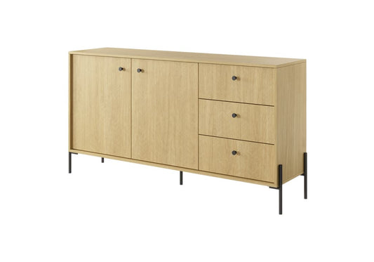 Scandi Sideboard Cabinet 157cm [Drawers] Archie's Place